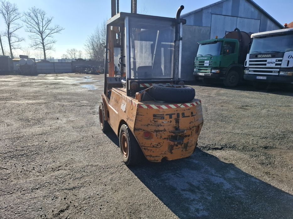 Wozek widłowy still 2.5 tony silnik diesel nie rąk gpw