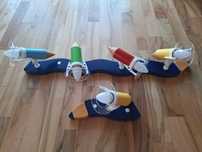 Lampa sufitowa kredki + kinkiet kredka, do pokoju dziecięcego