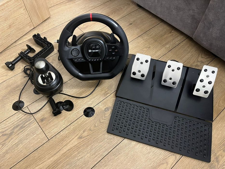Kierownica TRACER SimRacer MANUAL GEARBOX 6 in 1