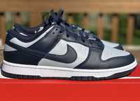 Кросівки Nike Dunk Low Retro Georgetown Найки Данки темно сині сірі