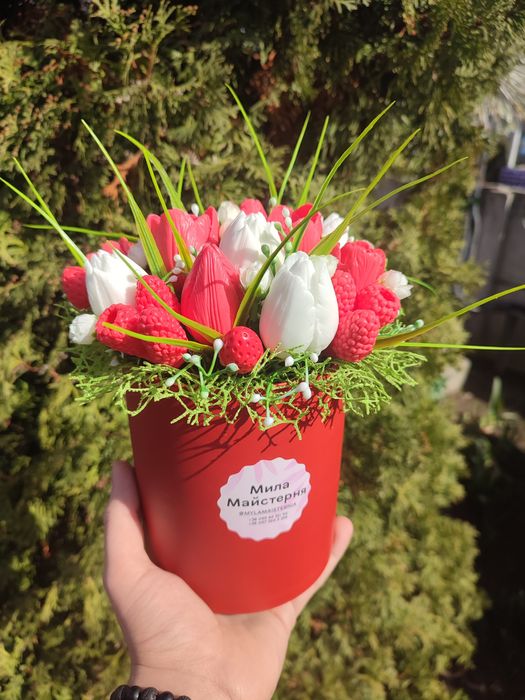 Букети з мила.Всі ручної роботи