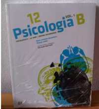 Livro Psicologia B 12º Ano NOVO c/portes Novos