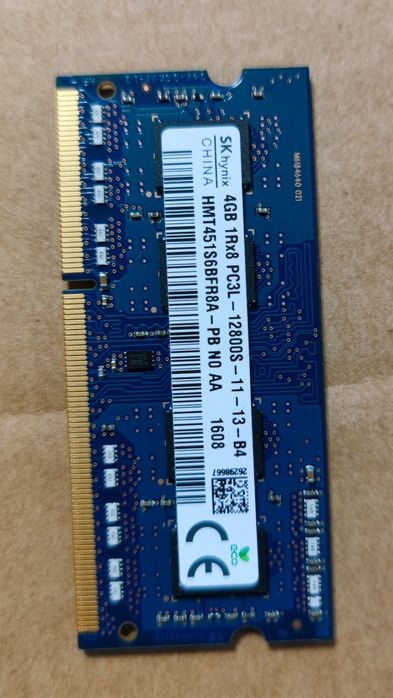 Memória RAM SK hynix 4GB PC3PCL 12800S