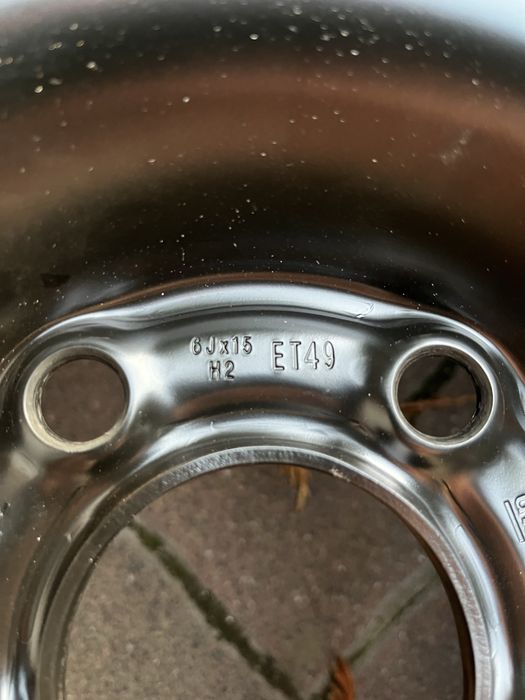Felga stalowa 6jx15H2 ET49
