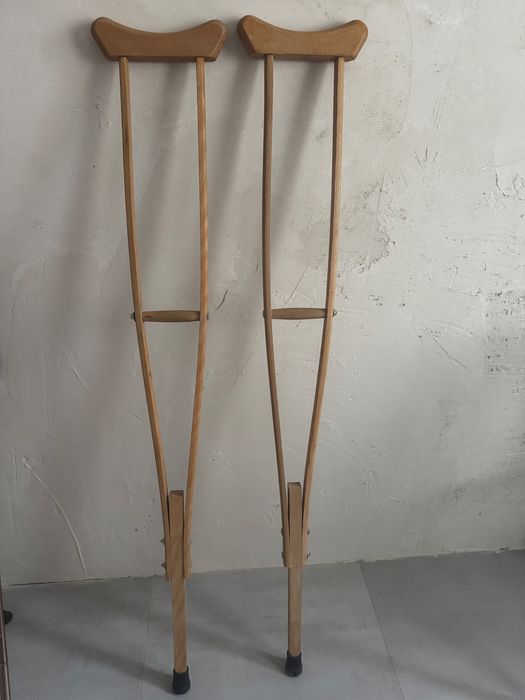 Ходунки для дорослих, милиці деревяні, палка палка з підлокітником