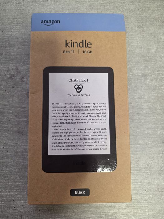 Kindle. 11 покоління. 2024. 16Гб Підсвітка. Новий. Чорний. Гарантія