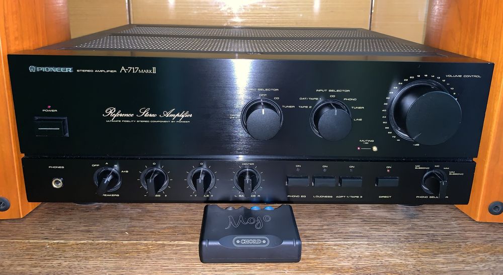 Pioneer A-717 MK2 hi end paradigm studio 10