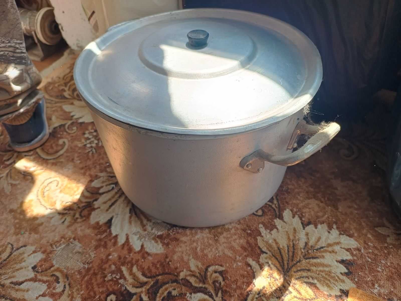 Кастрюля 20л ссср с крышкой состояние новой Киев Виноградарь