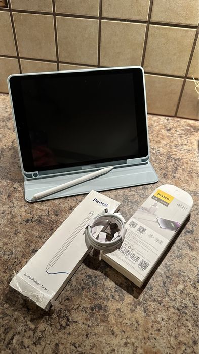 Tablet iPad Apple Retina 10” + NOWY RYSIK - Touch ID - PROCREATE