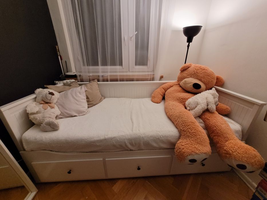 Łóżko rozkładane Hemnes Ikea