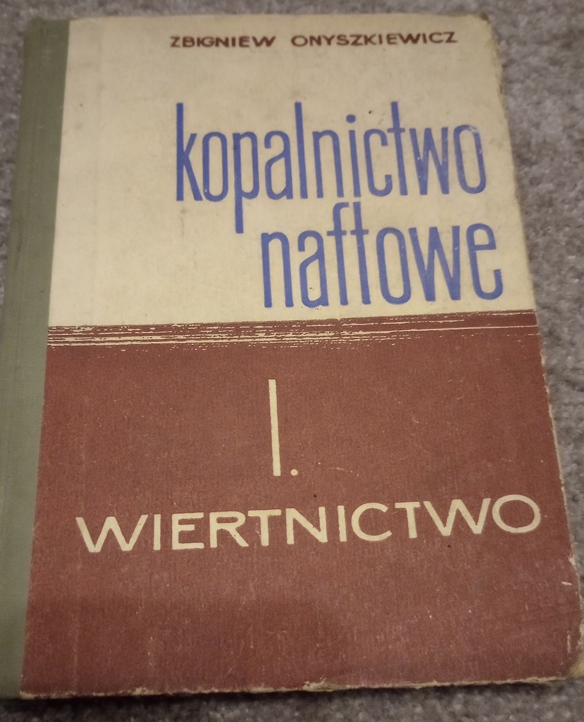 Podręczniki dla technikum geologicznego z PRL kopalnictwo geofizyka