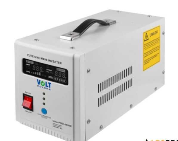 Гібридний ДБЖ/інвертор Volt Polska SINUS PRO 1000 E 12/230V 700/1000W