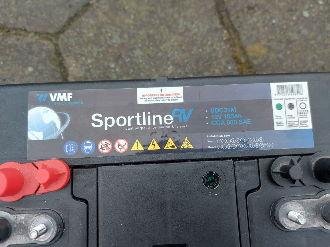 Akumulator vmf Sportline RV 12 V 105 Ah