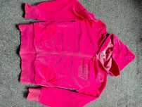 Bluza welurowa Minx z kapturem 11-12lat 146 152 cyrkonie