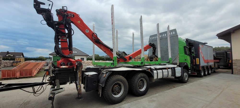 Volvo FMX 540 6x6 do drewna  EPSILON M170Z