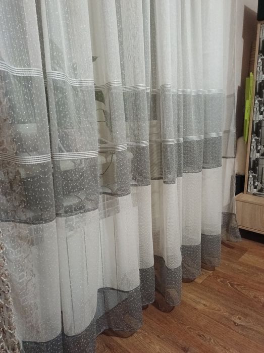 Продам новую гардину лён. Тюль. Штора.
