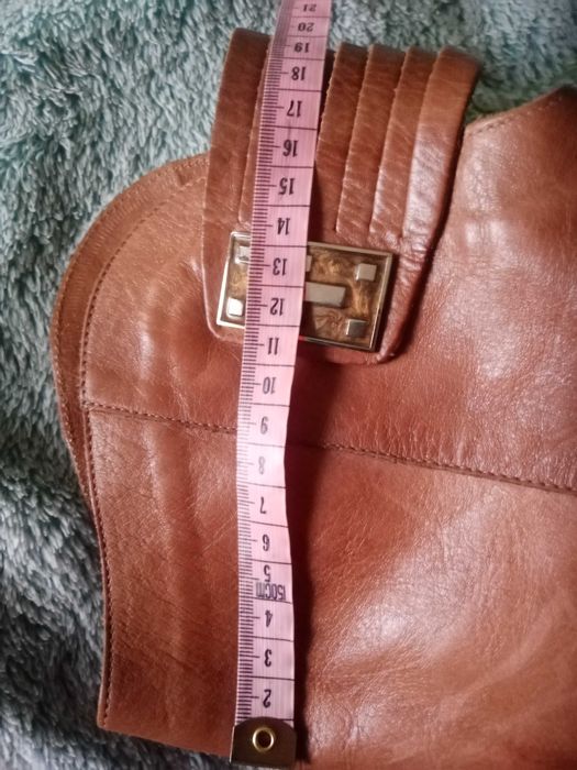 Skórzane długie kozaki