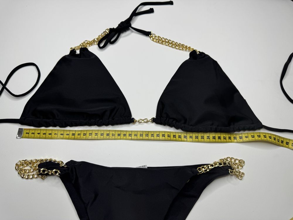 Bikini z lancuszkami zlotymi L