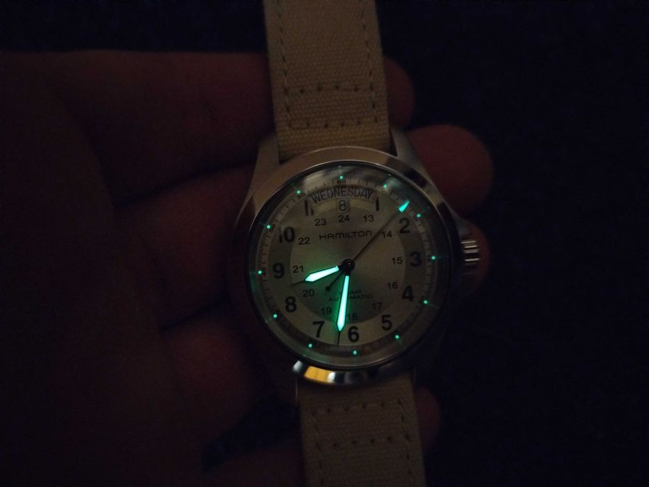 б.в. Hamilton Khaki Field H64455523 Swiss made механіка годинник