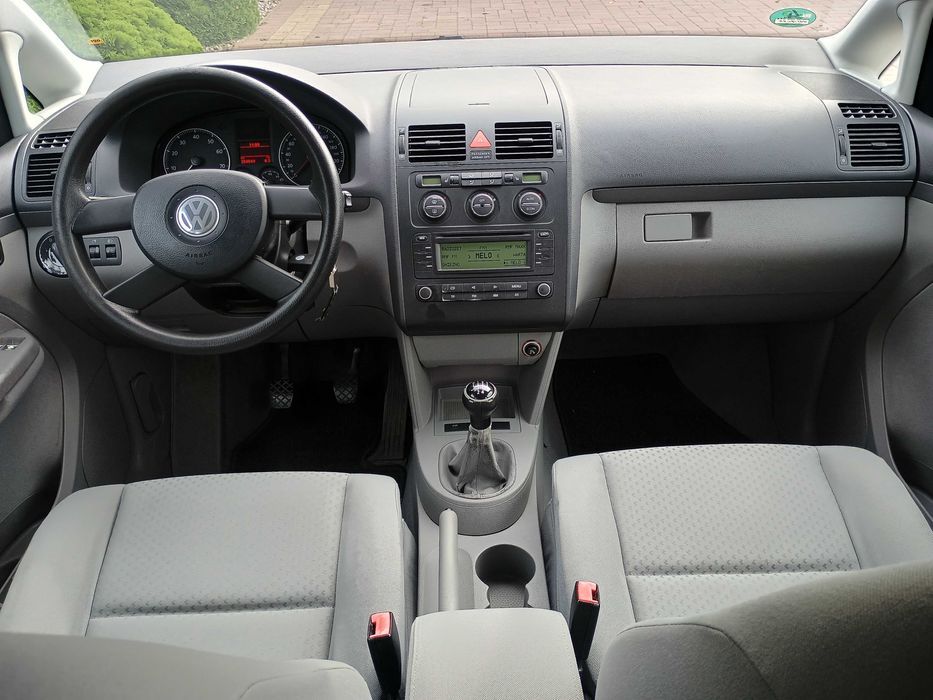 VW Touran 1,6 MPi 102KM TEMPOMAT Klimatronik W DOBRYM STANIE z Niemiec
