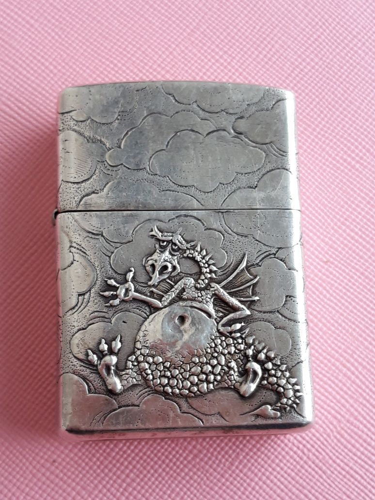 Запальничка Zippo срібло 925