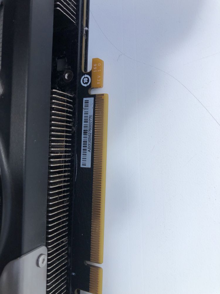 Відеокарта GEFORCE GTX 1070 б/у в ганому стані ACX 3,0