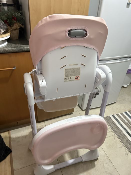 Cadeirinha de Refeição Kinderkraft Pink