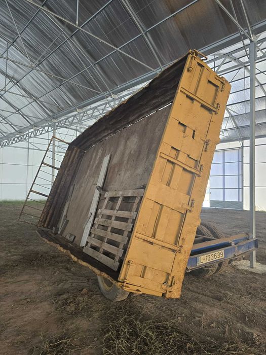 Reboque agricola tribasculante galucho 10000 kg - usado