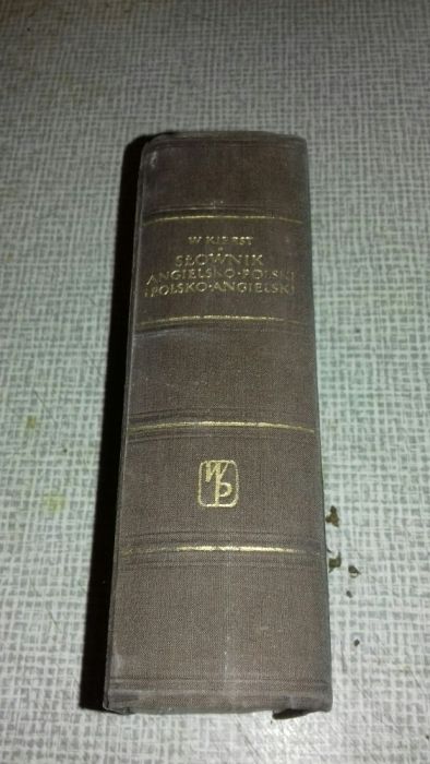 Książka słownik ilustrowany języka polskiego 1916 rok