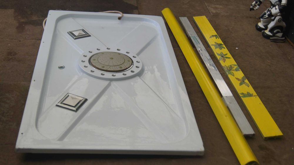 Wanna z kabiną prysznicową hydromasaż jacuzzi komplet 150X85x230 super