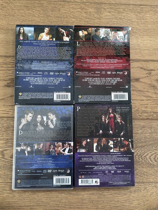 The Vampire Diares (pamiętniki wampirów) płyty DVD + DODATKOWE SCENY