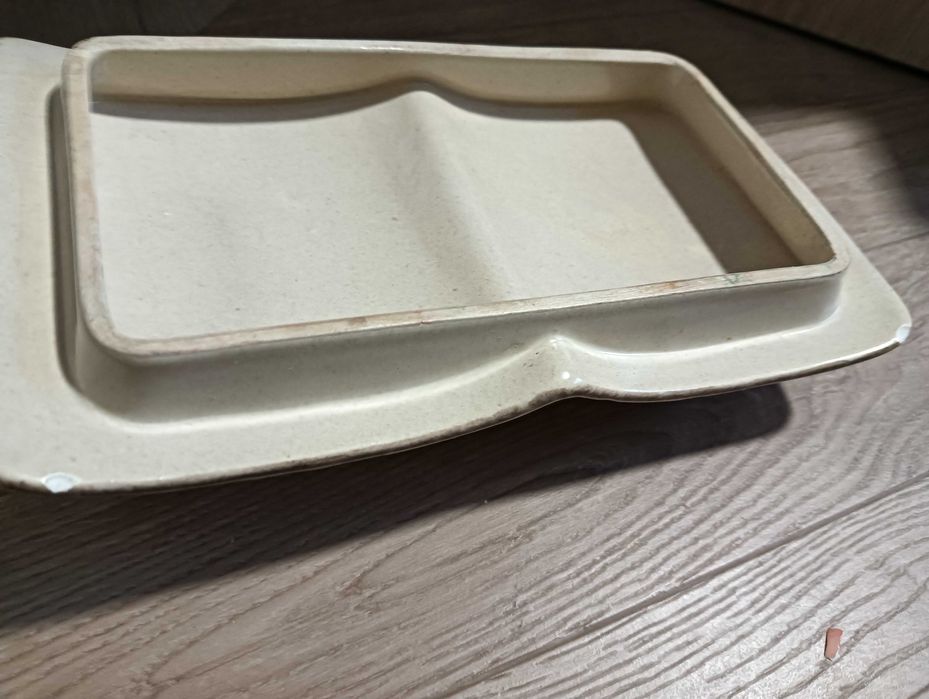Pojemnik z pokrywką ceramiczny ozdobny