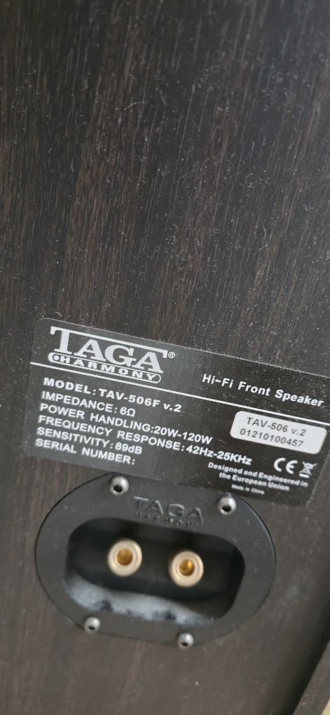 Kino domowe. Wzmacniacz ONKYO i 5 głośników TAGA