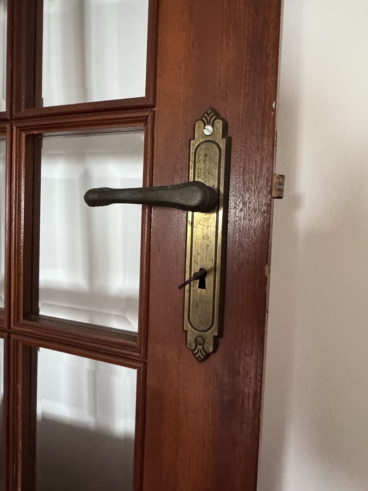 Porta com vidros