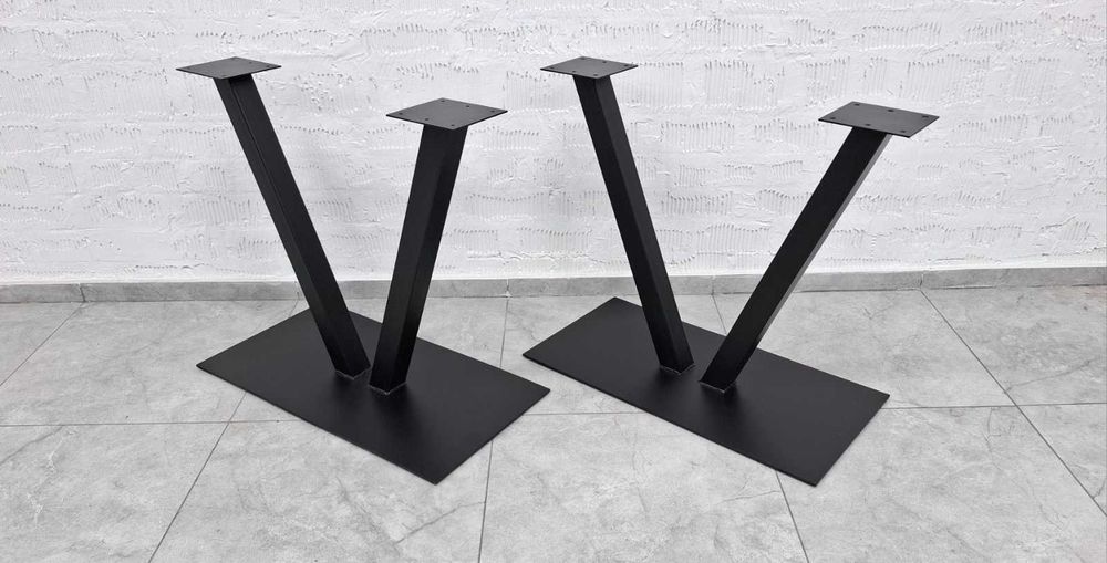 Металеве підстілля Лофт Опора для столу з профільної труби Опора Ножки