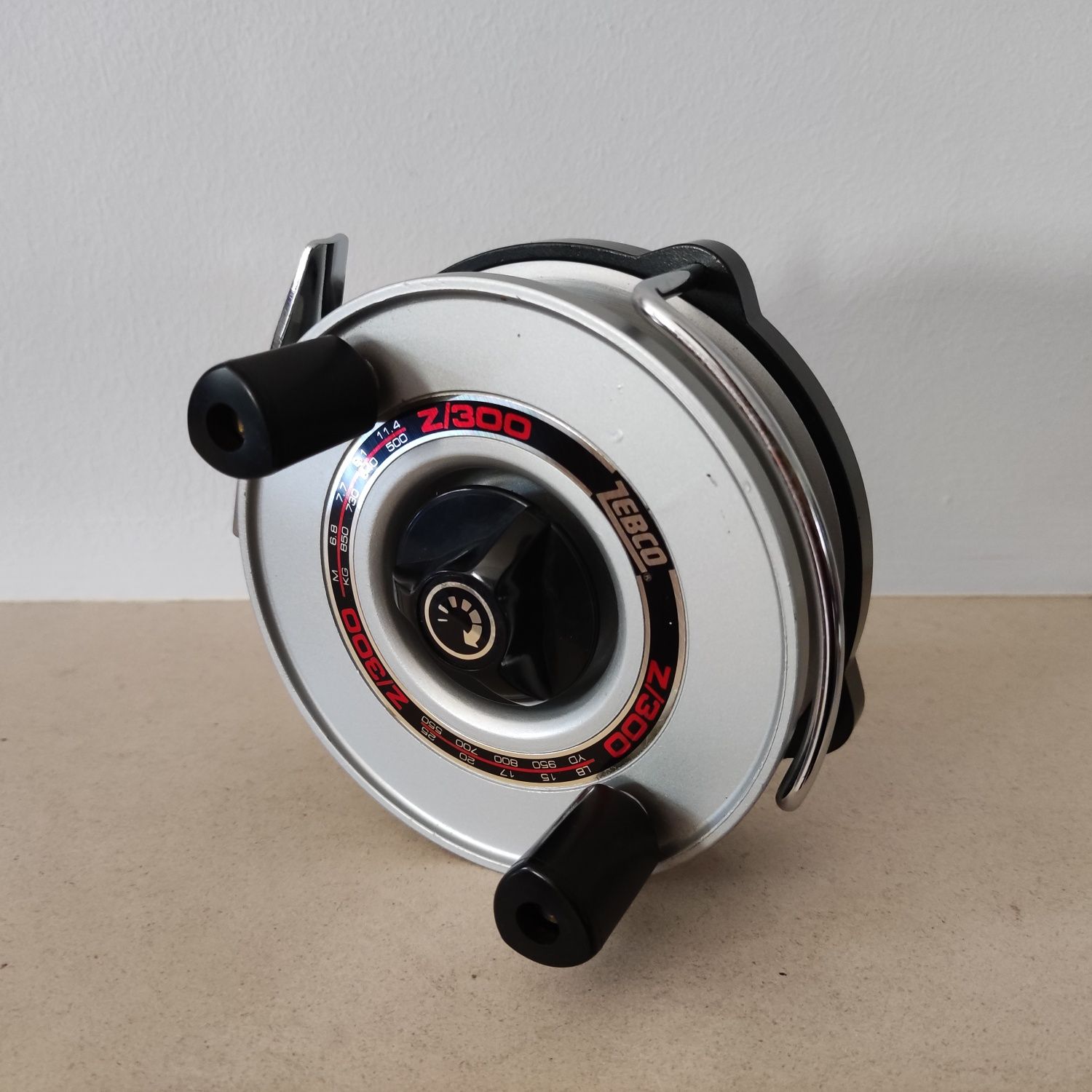 Carreto / carrete de pesca antigo "Zebco" Z 300 - vintage