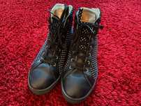 Buty Dolce&Gabbana Polka Dot High Top Sneaker