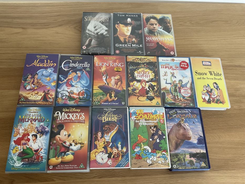 Vhs касета в твердой коробке kamasutra