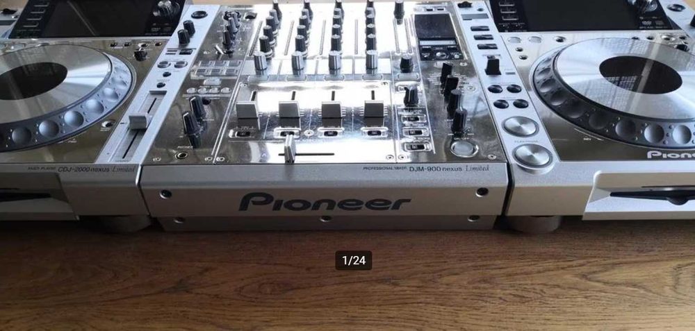 Pioneer CDJ 2000 Nexus DJM 900 RMX 1000 Platinum limited edition GWARA