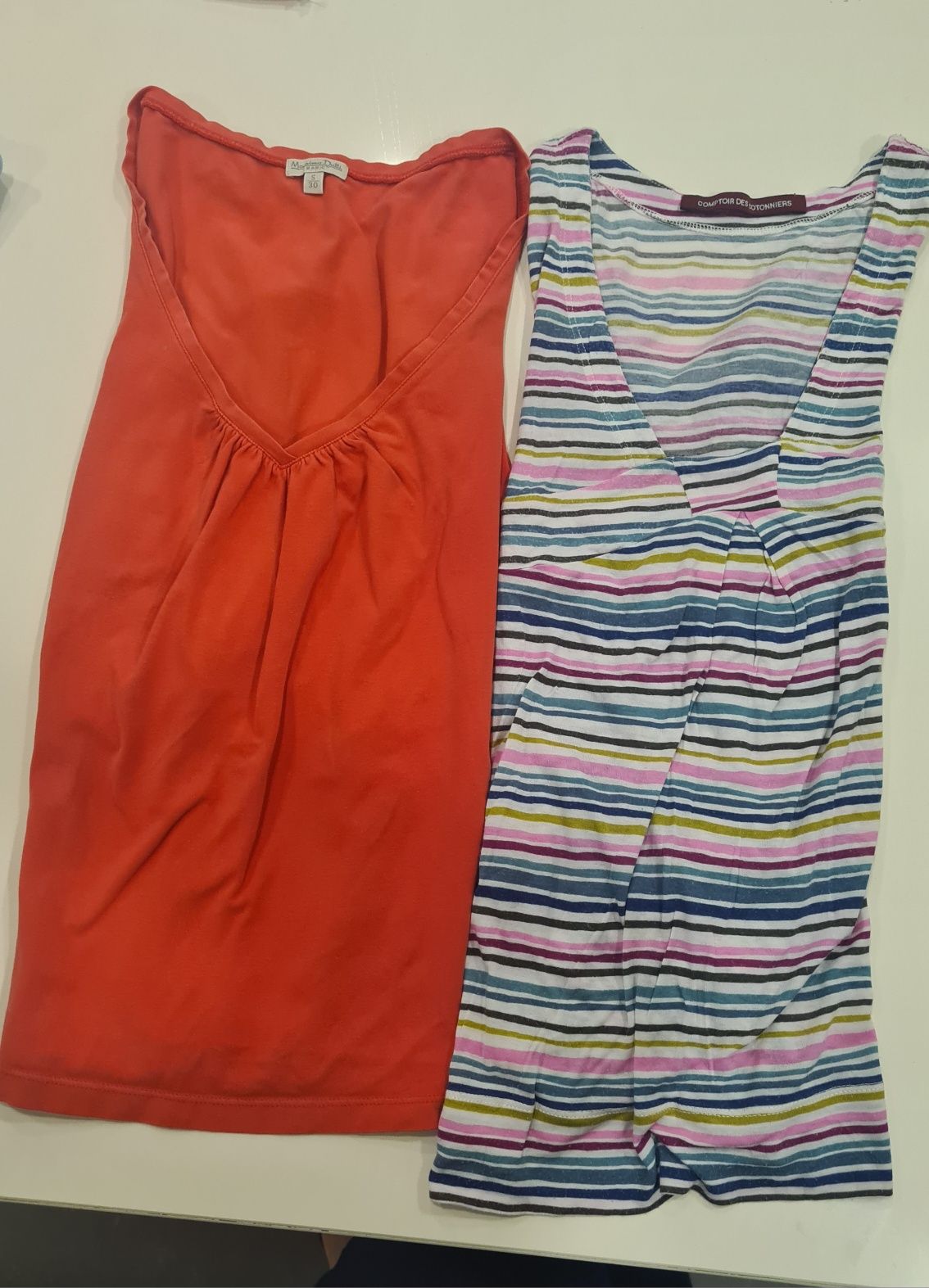 Lote de 2 t-shirts c/ manga para senhora tam. S