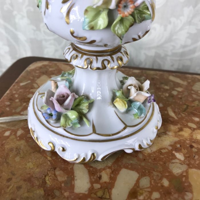 Настільні лампи Capodimonte. Антикваріат. Італія