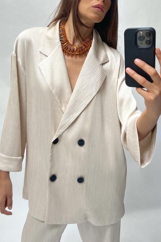 Blazer oversize Zara