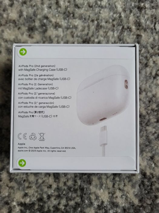 Airpods pro 2  drugiej generacji na USB c