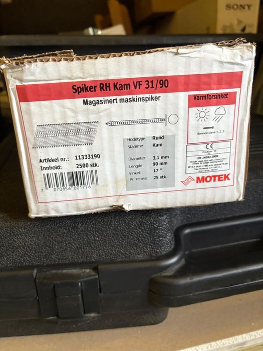 Gwoździe so gwoździarki 90 mm