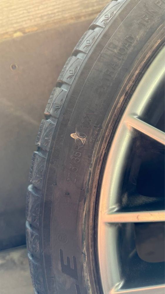 Колеса Диски Резина стиль 312 r20 5 120 Bmw 5 f10 f07 6 f12 7 f01 f02