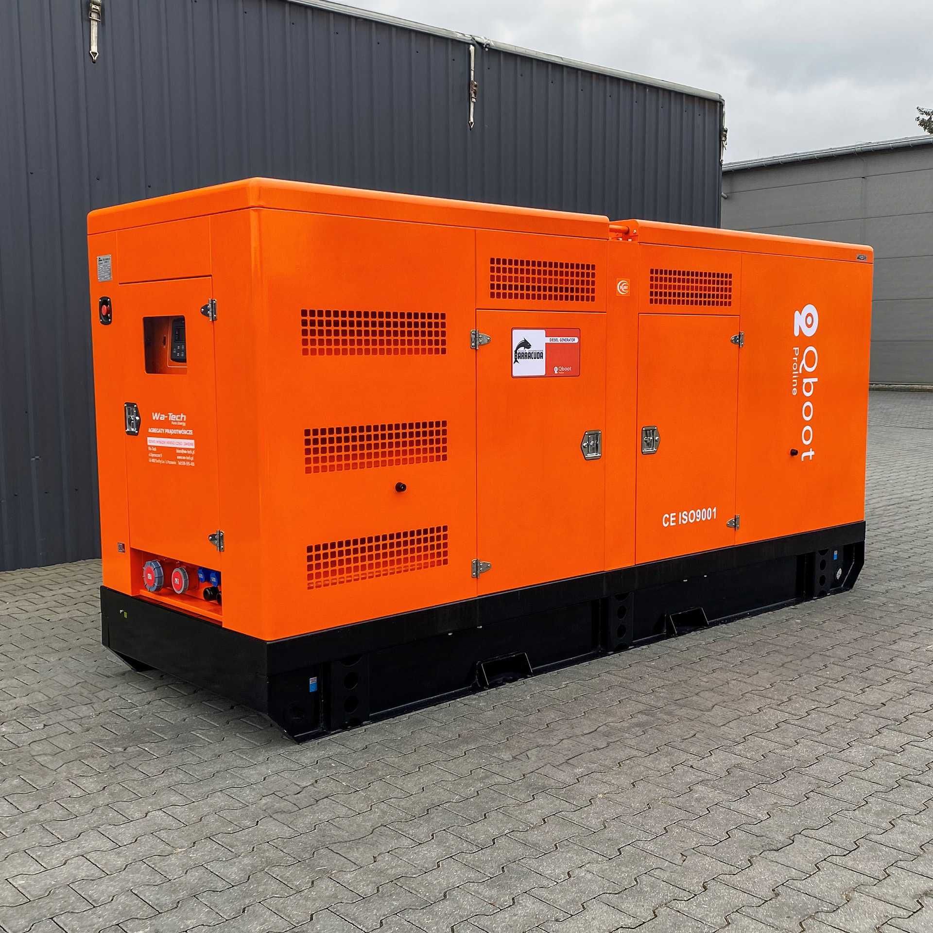 Agregat prądotwórczy 100kW 110kW 140kVA 125kVA - Silnik Q-boot ATS AVR