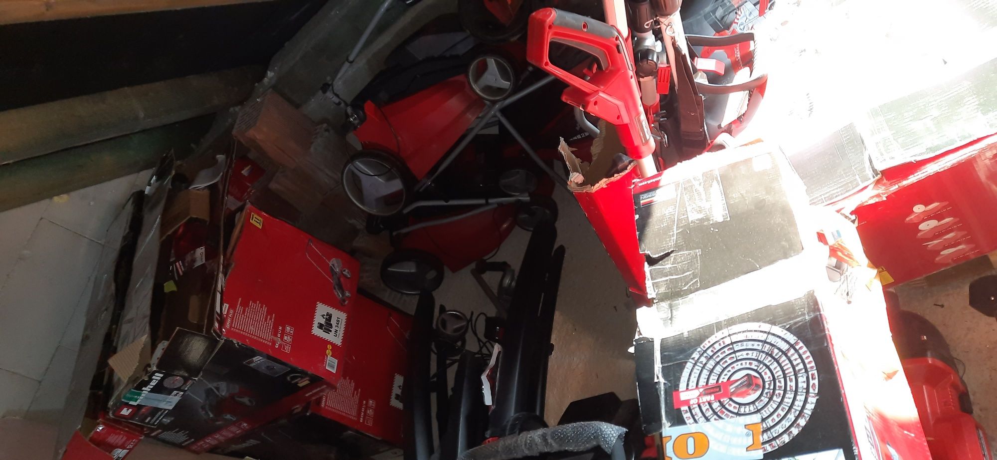 2 palety Elektronarzedzi ogród piły na wysiegniku ukośnica