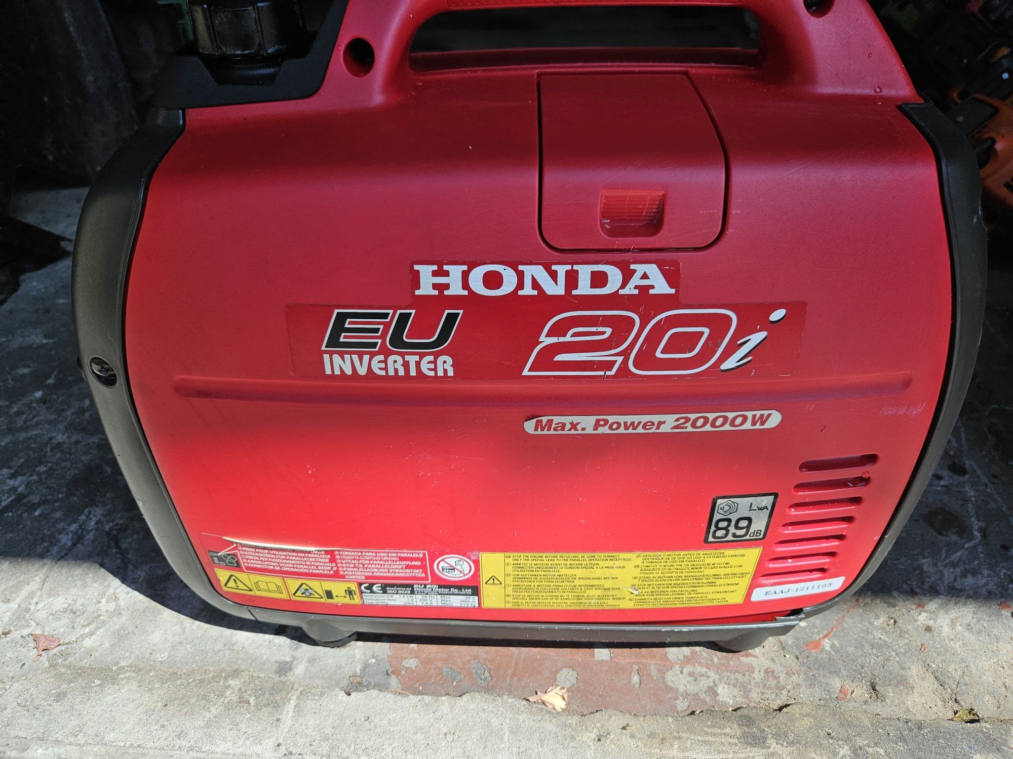 Agregat  prądotwórczy inweterowy HONDA  EUi