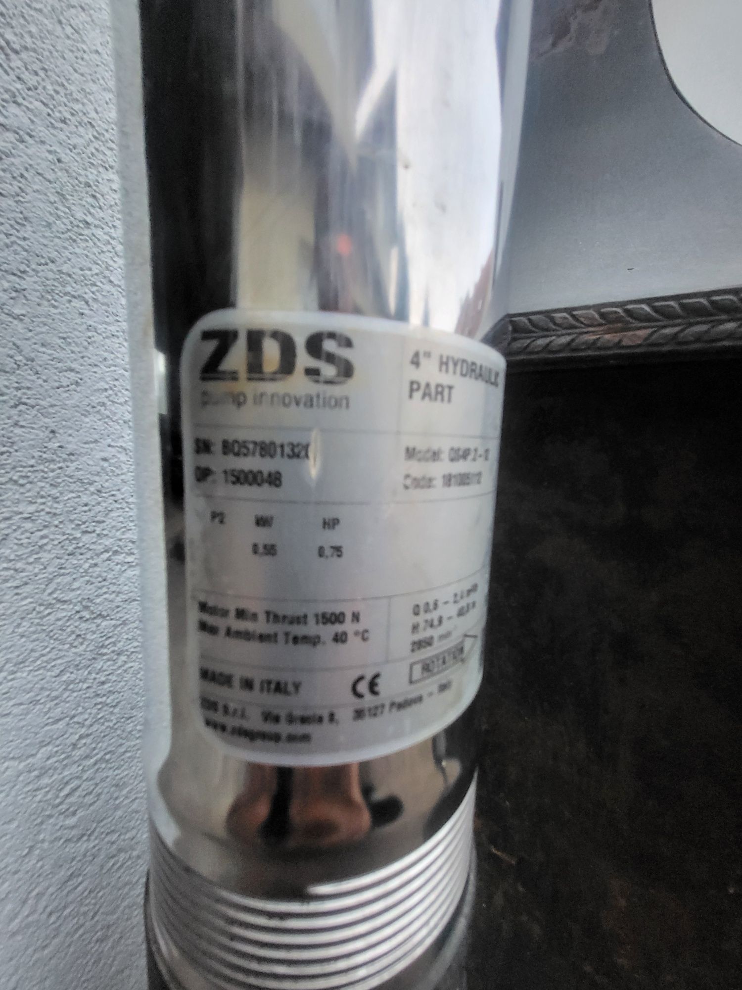Pompa głębinowa zds