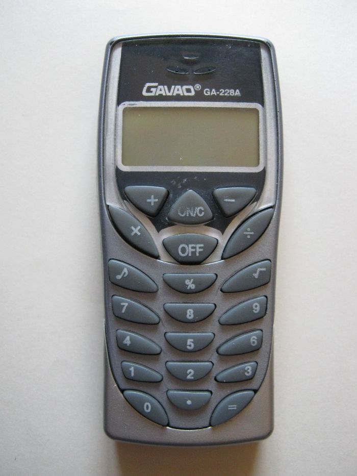 калькулятор - телефон, калькулятор у вигляді телефону